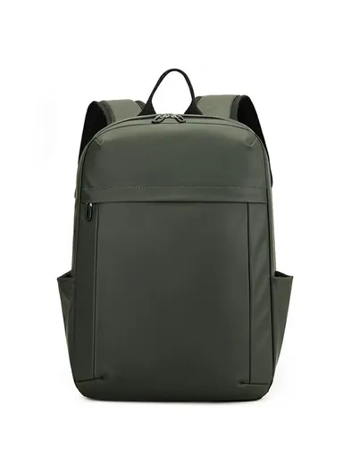 Business Backpack Large Capacity Laptop Bag Casual School Bookbag Commuter Daypack 3428 - Army Green
