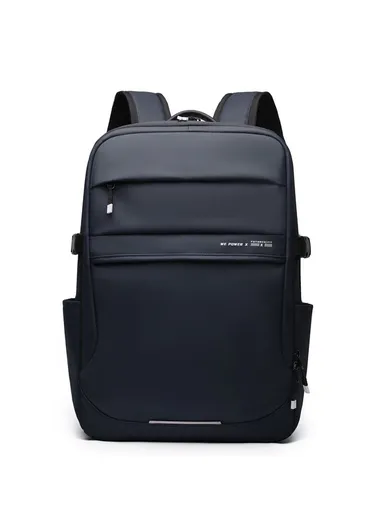 Travel Backpack Business Laptop Daypack 900D Fabric Students Double Shoulder Bag 1328 - Dark Blue