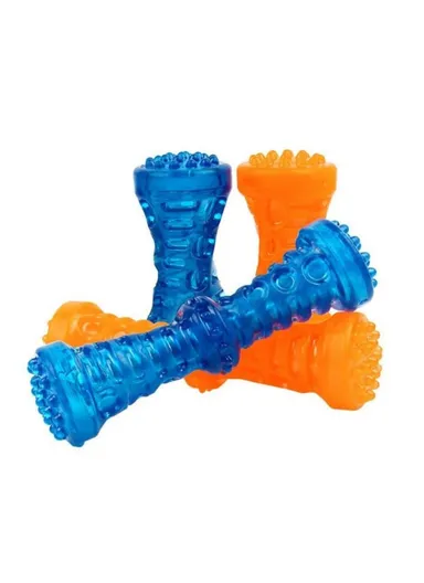 Durable Molar Stick Teeth Cleaning Chew Toy for Pet Dog, Large - Blue