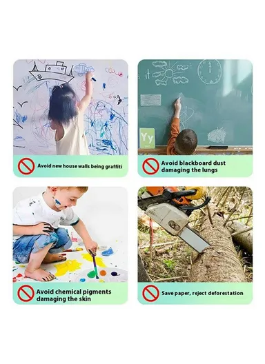 8.5-inch Cartoon Butterfly LCD Handwriting Board Kids Color Drawing Writing Graffiti Memo Pad - Baby Blue