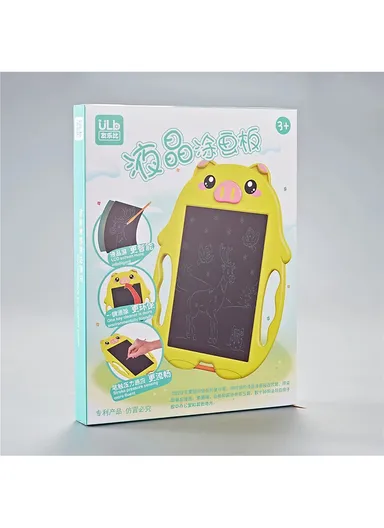 9-inch Writing Tablet Drawing Pad Handwriting Writing Board  for Children Kids Office, Home, School - Rabbit/Pink