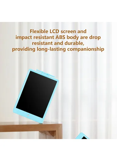 10" LCD Handwriting Board Color Drawing Writing Graffiti Memo Pad with Pen - Baby Blue
