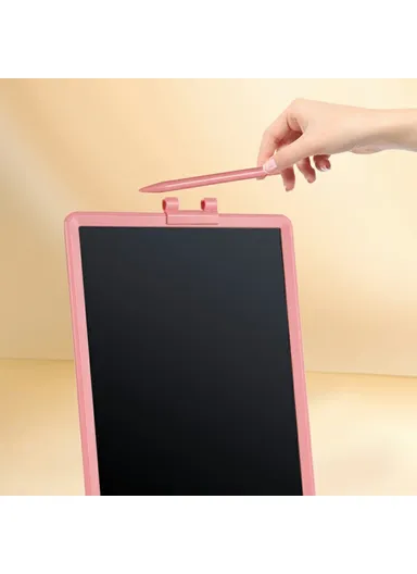 10" LCD Handwriting Board Color Drawing Writing Graffiti Memo Pad with Pen - Yellow