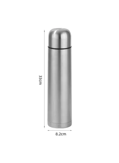 1000ml Stainless Steel Vacuum Insulated Kettle Thermal Water Bottle for Travel Outdoor (BPA Free, No FDA)