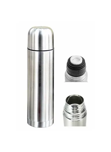 750ml Stainless Steel Vacuum Insulated Kettle Thermal Water Bottle for Travel Outdoor (BPA Free, No FDA)