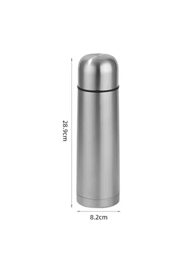 750ml Stainless Steel Vacuum Insulated Kettle Thermal Water Bottle for Travel Outdoor (BPA Free, No FDA)