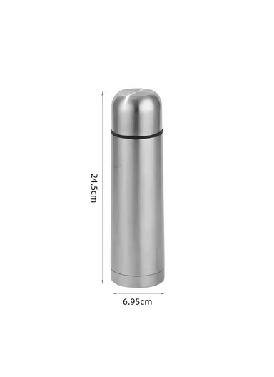 500ml Stainless Steel Vacuum Insulated Kettle Thermal Water Bottle for Travel Outdoor (BPA Free, No FDA)