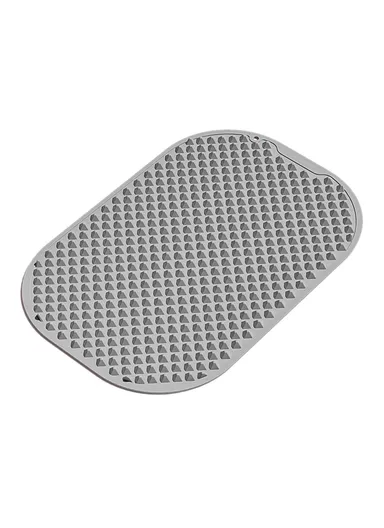 Foot Massage Mat Silicone Acupressure Board for Reflexology Pressure Point Therapy - Grey