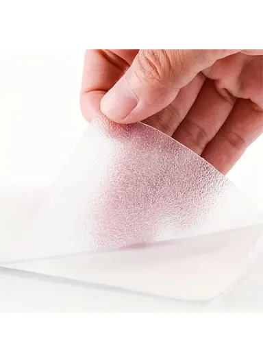 10x50cm Shoes Sole Protector Sticker, Anti-slip Ground Grip Self-adhesive High Heels Sole Tape - Black