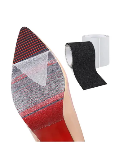 10x50cm Shoes Sole Protector Sticker, Anti-slip Ground Grip Self-adhesive High Heels Sole Tape - Transparent