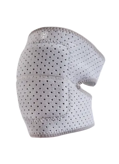 1Pc Adjustable Thickened Sponge Knee Pad, Fitness Basketball Cycling Running Knee Protector KN0182 - L / Grey