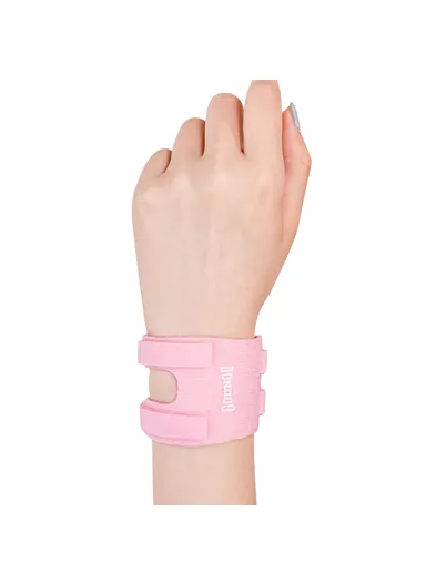 1Pc Sports Wrist Support TFCC Protection Wrap Sprain Recovery Compression Wrist Brace HW003 - Pink