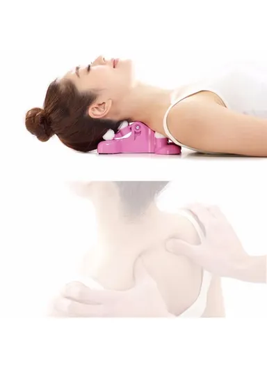 Cervical Neck Massage Device for Relaxation &amp; Muscle Relief (W20 × D15 × H13.5)cm