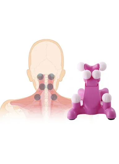 Cervical Neck Massage Device for Relaxation &amp; Muscle Relief (W20 × D15 × H13.5)cm