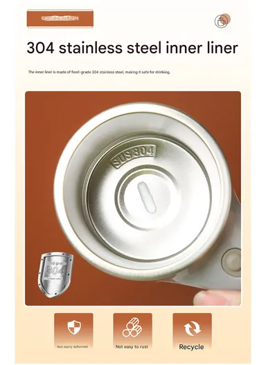 430ml Automatic Self-Stirring Cup, Heat-Resistant Travel Mug for Coffee, Milk, Tea &amp; More