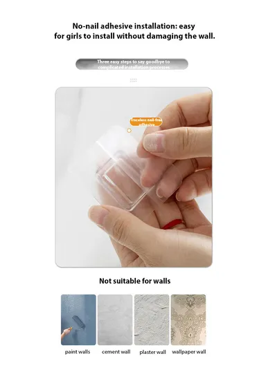 4-Layer No-Drill Bathroom Shower Organizer Rack – Grey