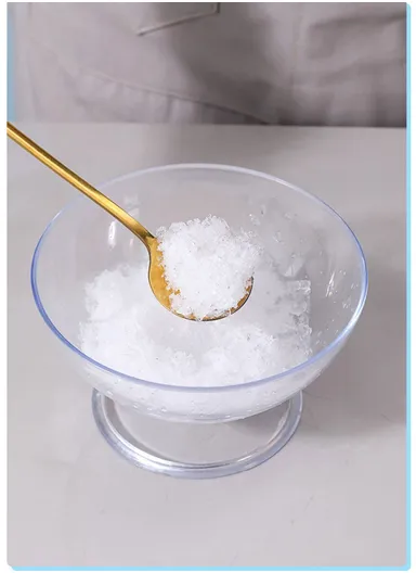 Ice Crusher Manual Multifunction Shaver, Durable, Heat-Resistant with Ice Bowl BLD-16