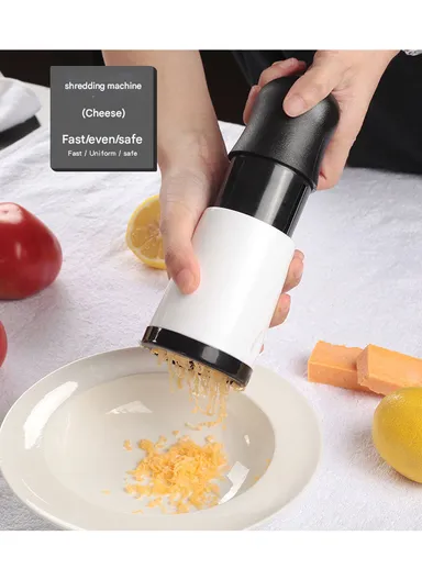 Handheld Rotary Cheese Grater, Easy Operation Manual Kitchen Tool