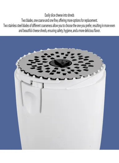 Handheld Rotary Cheese Grater, Easy Operation Manual Kitchen Tool