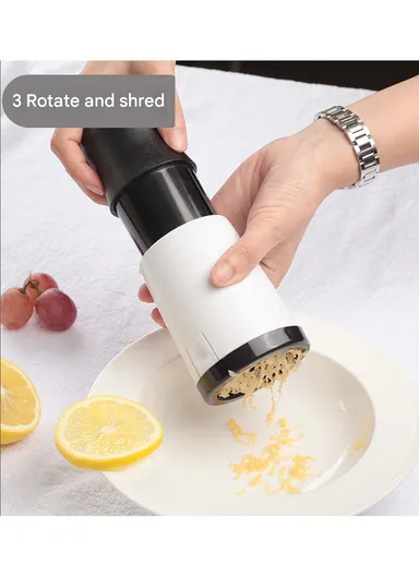 Handheld Rotary Cheese Grater, Easy Operation Manual Kitchen Tool
