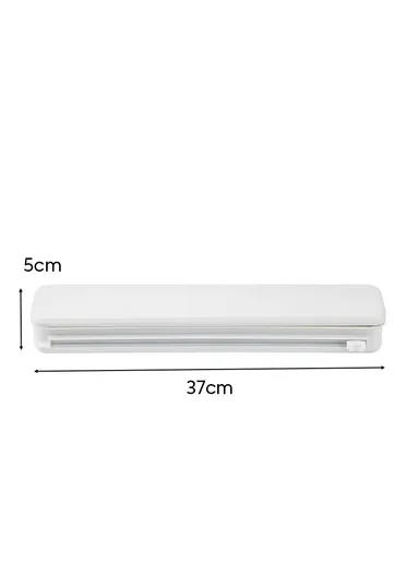 30cm Wide Plastic Wrap &amp; Aluminum Foil Dispenser with Slide Cutter YXY588