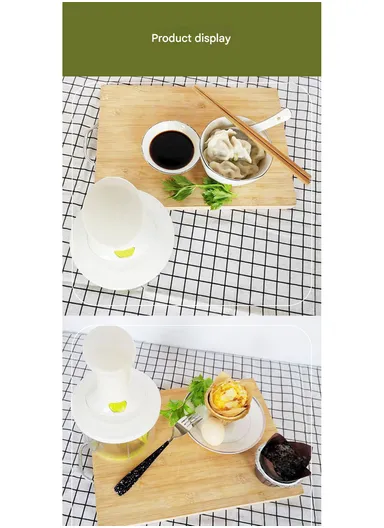 Kitchen High-Speed Manual Chopper Grinder - White