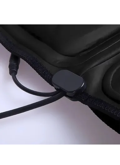 Microcomputer Massage Mattress, Full Body Vibration &amp; Heating Pad with Remote Control, Multi-Frequency Massage Modes &amp; Foldable Design SL-2018