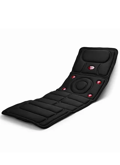 Microcomputer Massage Mattress, Full Body Vibration &amp; Heating Pad with Remote Control, Multi-Frequency Massage Modes &amp; Foldable Design SL-2018