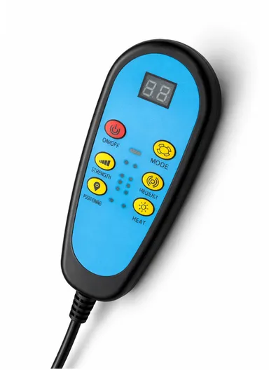 Microcomputer Massage Mattress, Full Body Vibration &amp; Heating Pad with Remote Control, Multi-Frequency Massage Modes &amp; Foldable Design SL-2018