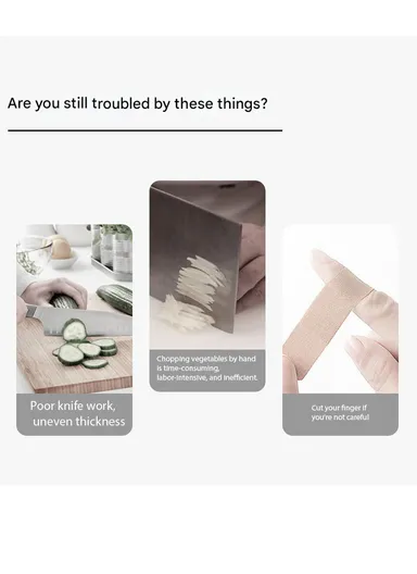 14-In-1 Multifunction Vegetable &amp; Fruit Cutter With Garlic Peeler