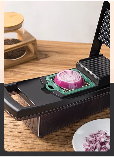 14-In-1 Multifunction Vegetable &amp; Fruit Cutter With Garlic Peeler