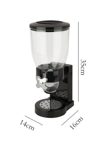 2L Dry Food Cereal Dispenser with Rotating Knob (W14 × H35)cm