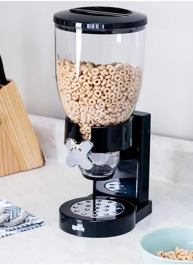 2L Dry Food Cereal Dispenser with Rotating Knob (W14 × H35)cm