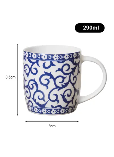 290ml Retro Design Ceramic Mug, Dishwasher &amp; Microwave Safe Mug SDM020-1312 - Style 3