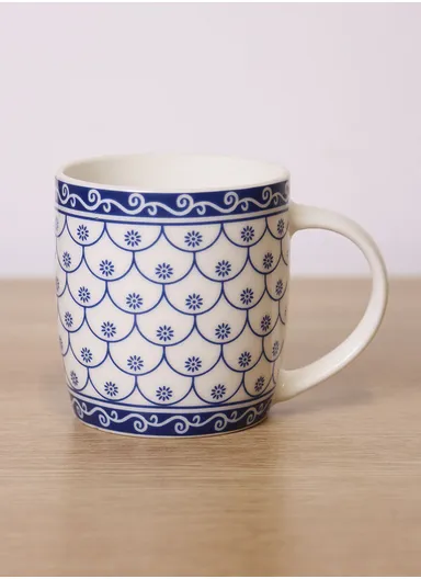 290ml Retro Design Ceramic Mug, Dishwasher &amp; Microwave Safe Mug SDM020-1312 - Style 4