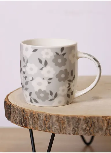 310ml Flower Design Ceramic Mug, Dishwasher &amp; Microwave Safe Mug SDM020-3326 - Style 3
