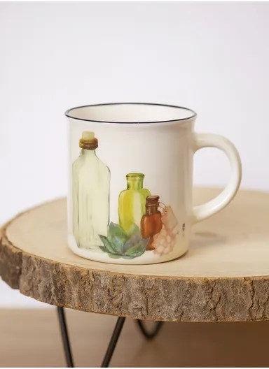 300ml Ceramic Mug, Dishwasher &amp; Microwave Safe Mug SDM020-3326 - Style 3