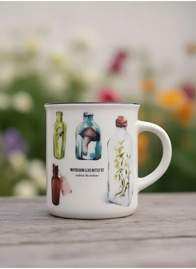 310ml Ceramic Coffee Mug Durable, Microwave &amp; Dishwasher Safe