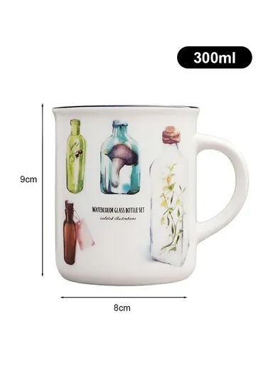 310ml Ceramic Coffee Mug Durable, Microwave &amp; Dishwasher Safe