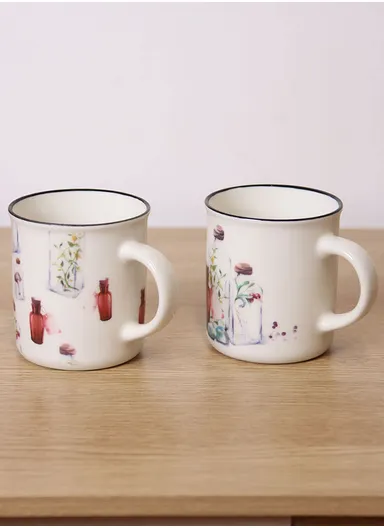 310ml Ceramic Coffee Mug Durable, Microwave &amp; Dishwasher Safe