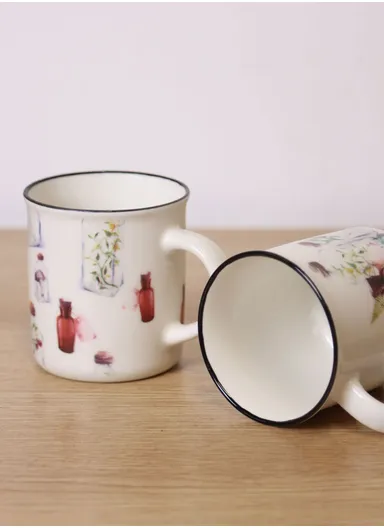 310ml Ceramic Coffee Mug Durable, Microwave &amp; Dishwasher Safe