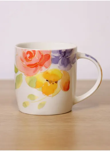 350ml Ceramic Mug, Multi-Use Large Capacity Mug - Style 4