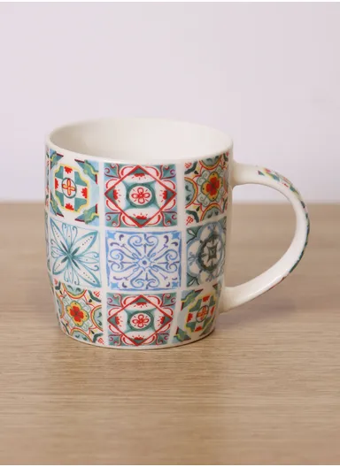 310ml Patern Design Ceramic Mug, Dishwasher &amp; Microwave Safe Mug SDM020-3327 - Style 2