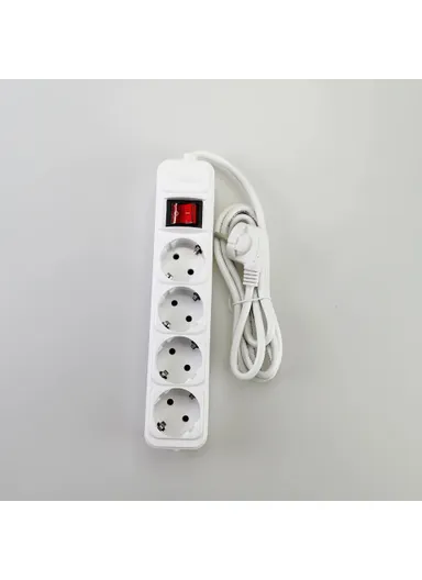 Power Board 4 Ways With Switch 