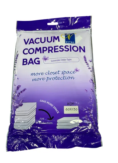 Vacuum Compression Storage Bag (L130 x W80)cm 