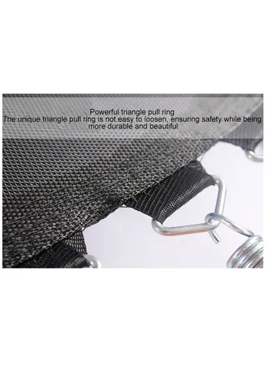 183cm Garden Trampoline 200cm Total Height 46cm Off-Floor Height 150kg Maximum Load Capacity with Safety Net-Mesh LB6FT- Red