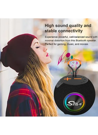 Hifi Music Timbre Wireless Connect Fast and Stable Sub Woofer Mini Guangdong Wireless BT Speaker ZQS-P5