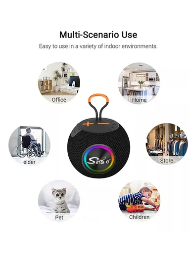 Hifi Music Timbre Wireless Connect Fast and Stable Sub Woofer Mini Guangdong Wireless BT Speaker ZQS-P5