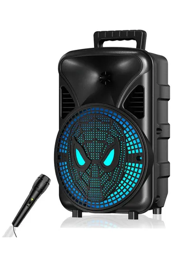 8" DJ Speaker Subwoofer Wireless BT Sound BOX Party Speaker ZQS-806