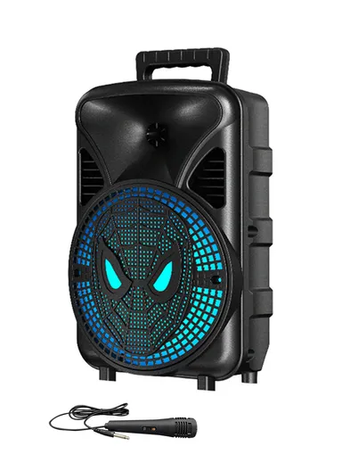 8" DJ Speaker Subwoofer Wireless BT Sound BOX Party Speaker ZQS-806